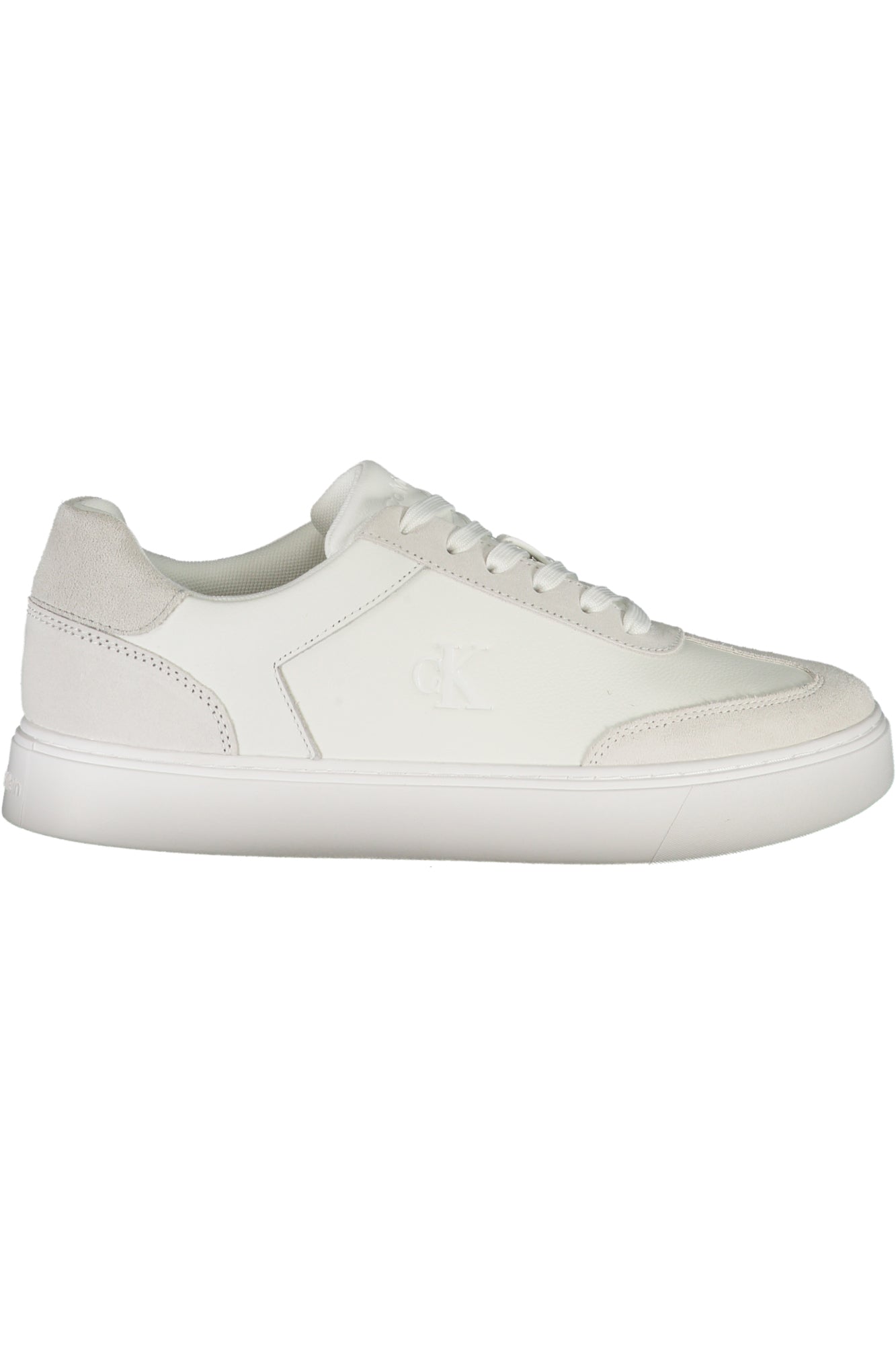 Calvin Klein Herren Weisse Sportschuhe Weiß