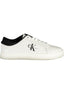 CALVIN KLEIN Herren Sneaker – Sportschuh mit Schnürsenkern Weiß