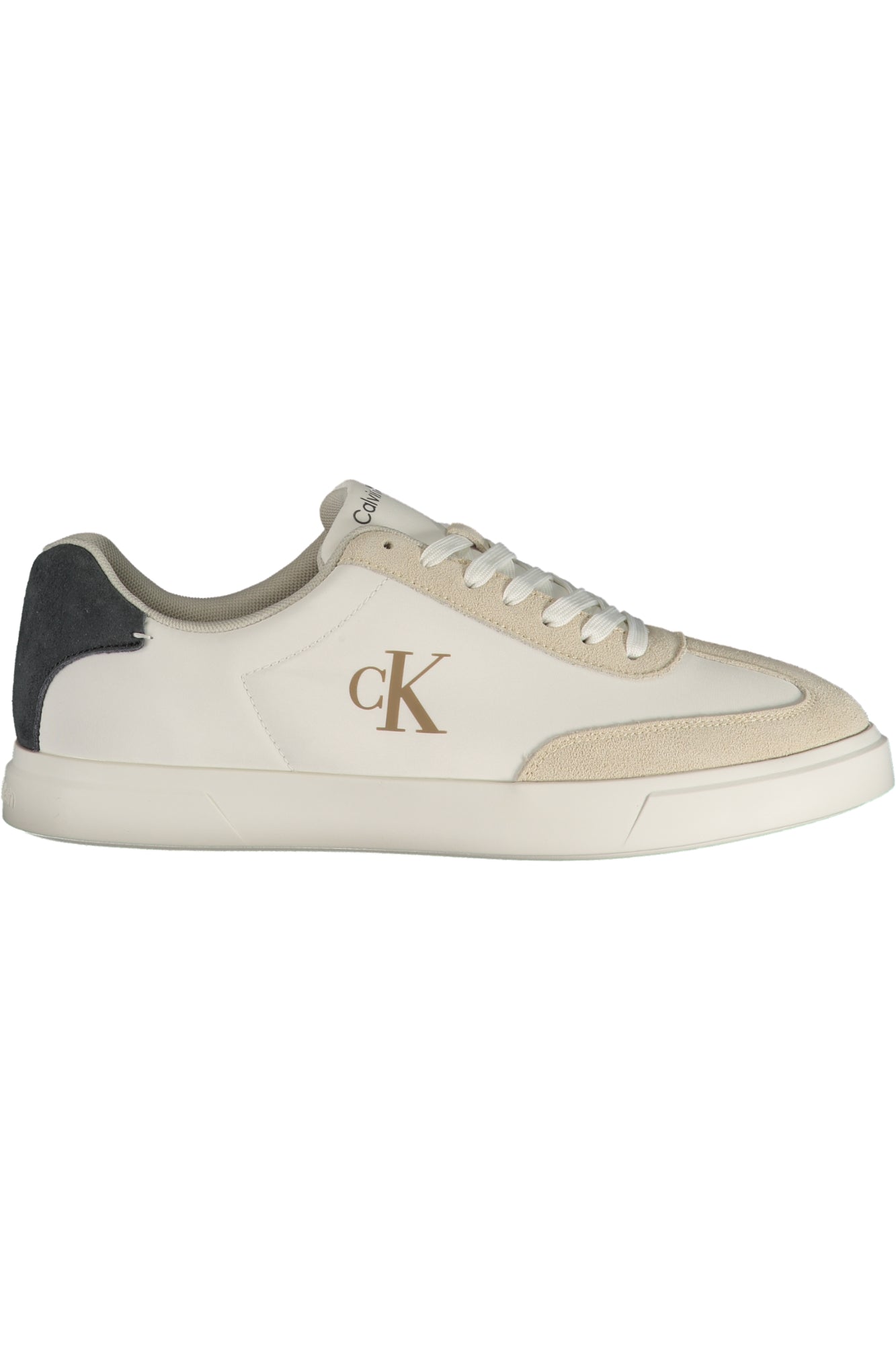 CALVIN KLEIN Herren Sneaker – Sportschuh mit Schnürsenkeln Weiß