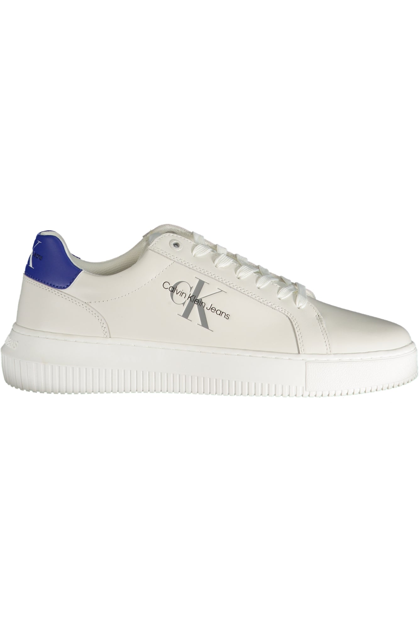 CALVIN KLEIN Herren Sneaker – Sportschuh mit Schnürsenkern Weiß