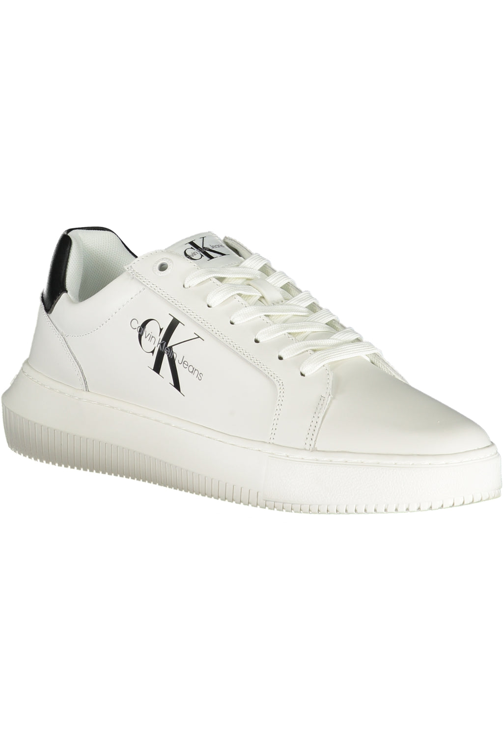 CALVIN KLEIN WEISSE HERREN-SPORTSCHUHE