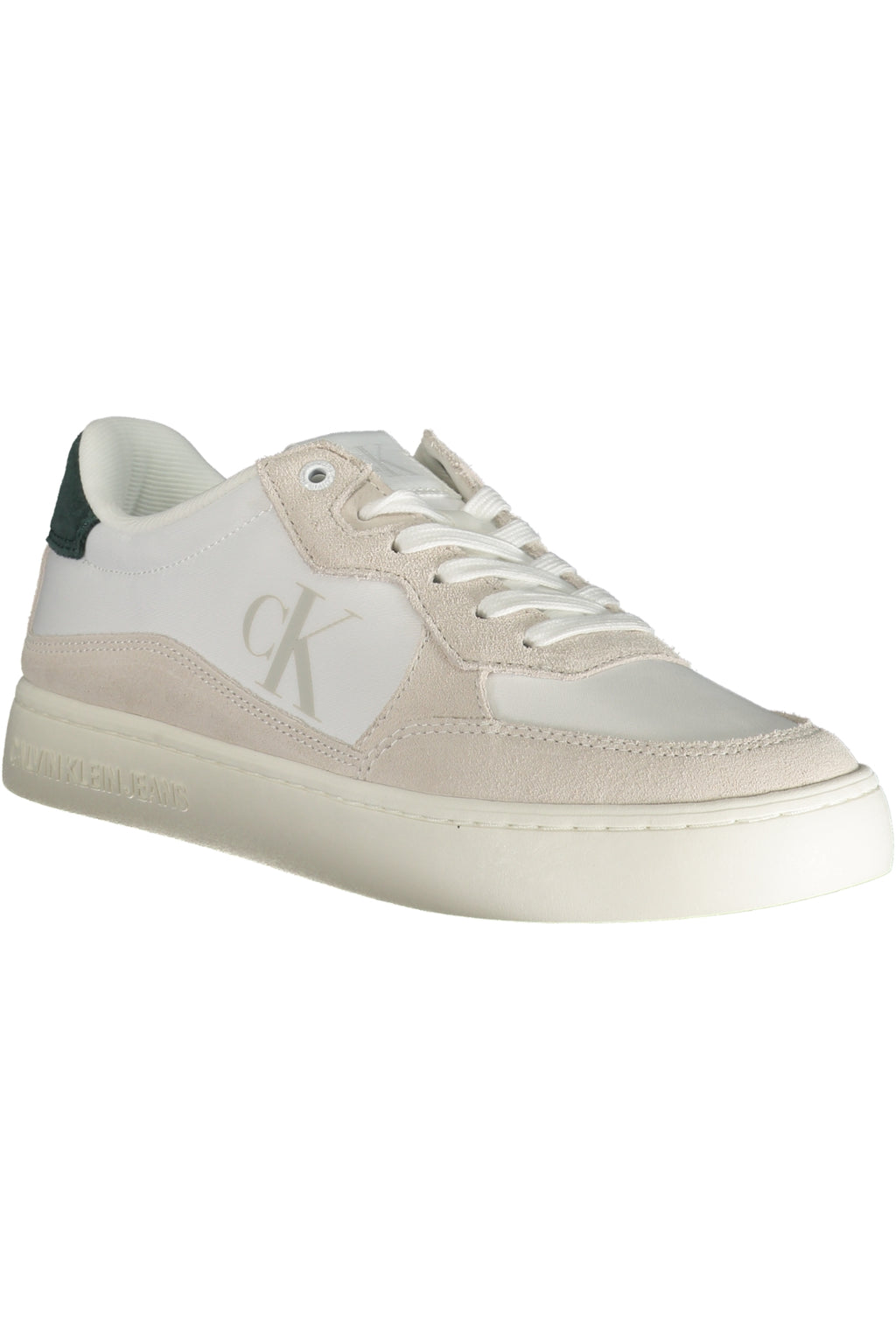 CALVIN KLEIN WEISSE HERREN-SPORTSCHUHE