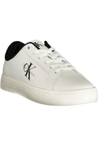 CALVIN KLEIN WEISSE HERREN-SPORTSCHUHE