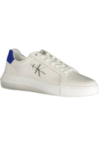 CALVIN KLEIN WEISSE HERREN-SPORTSCHUHE