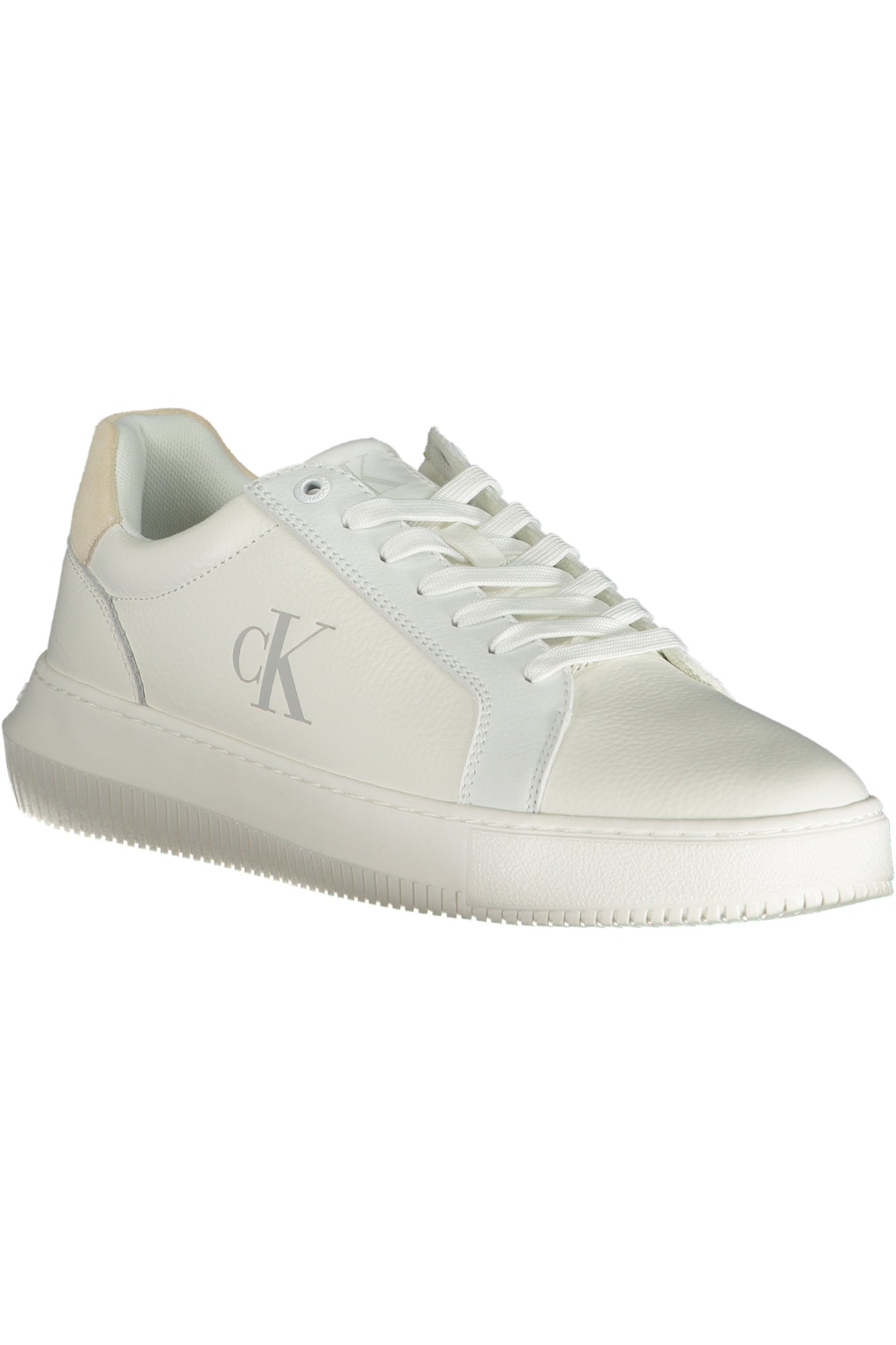 CALVIN KLEIN Herren Sneaker – Sportschuh mit Schnürsenkel Weiß
