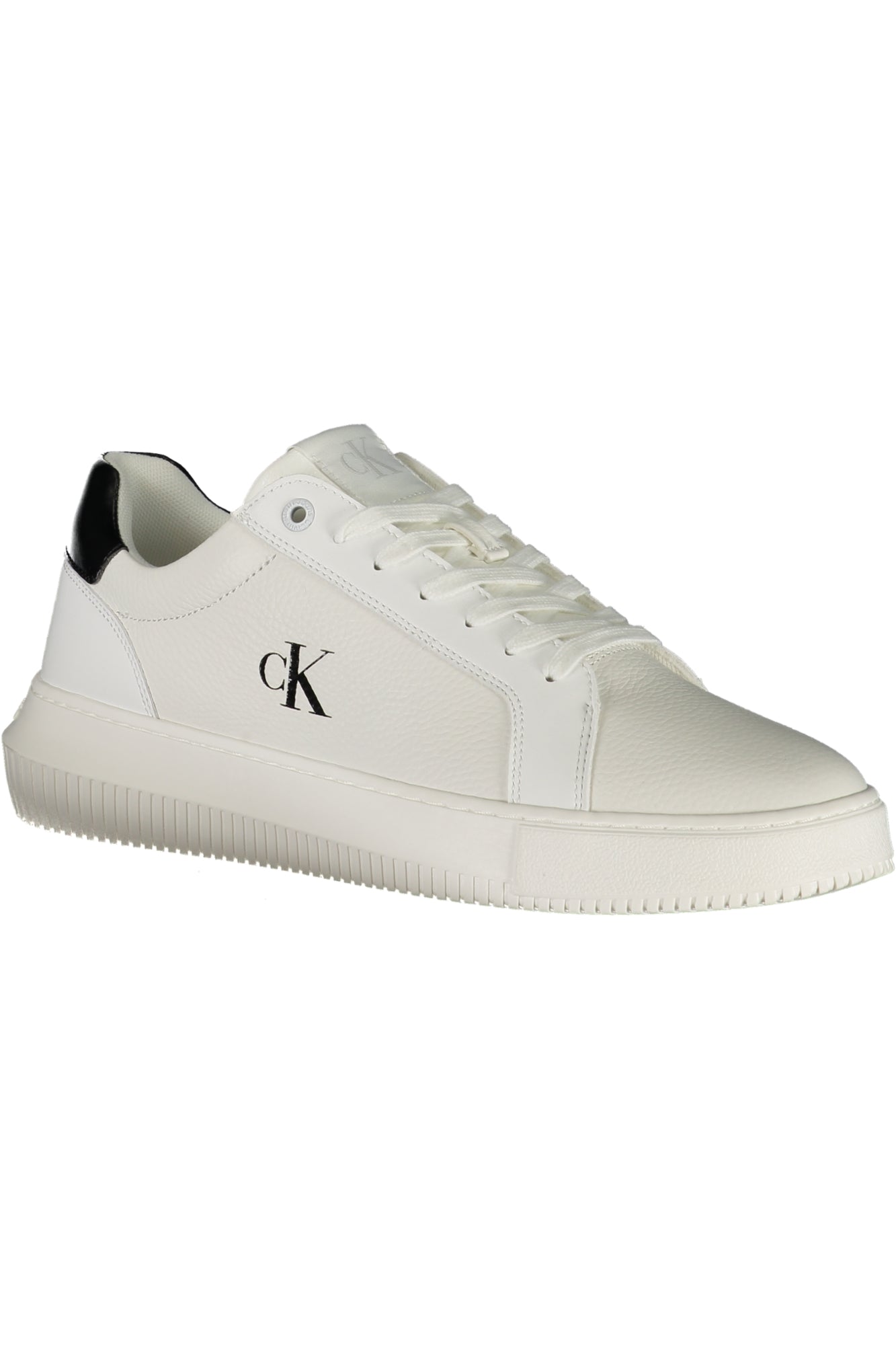 CALVIN KLEIN Herren Sneaker Grau – Sportschuhe mit Schnürsenkeln für Frühjahr/Sommer Weiß