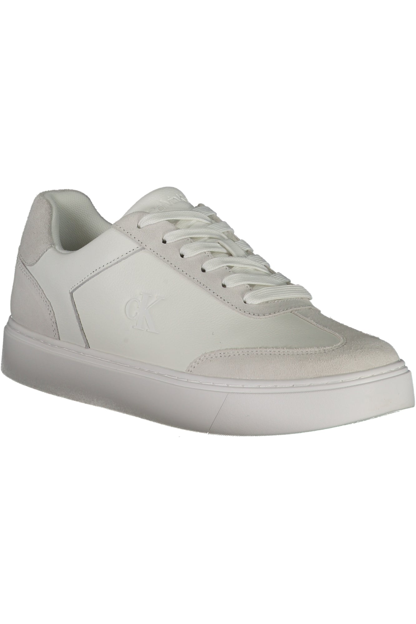 Calvin Klein Herren Weisse Sportschuhe Weiß