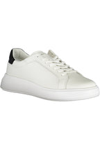 CALVIN KLEIN WEISSE HERREN-SPORTSCHUHE