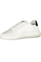CALVIN KLEIN WEISSE HERREN-SPORTSCHUHE