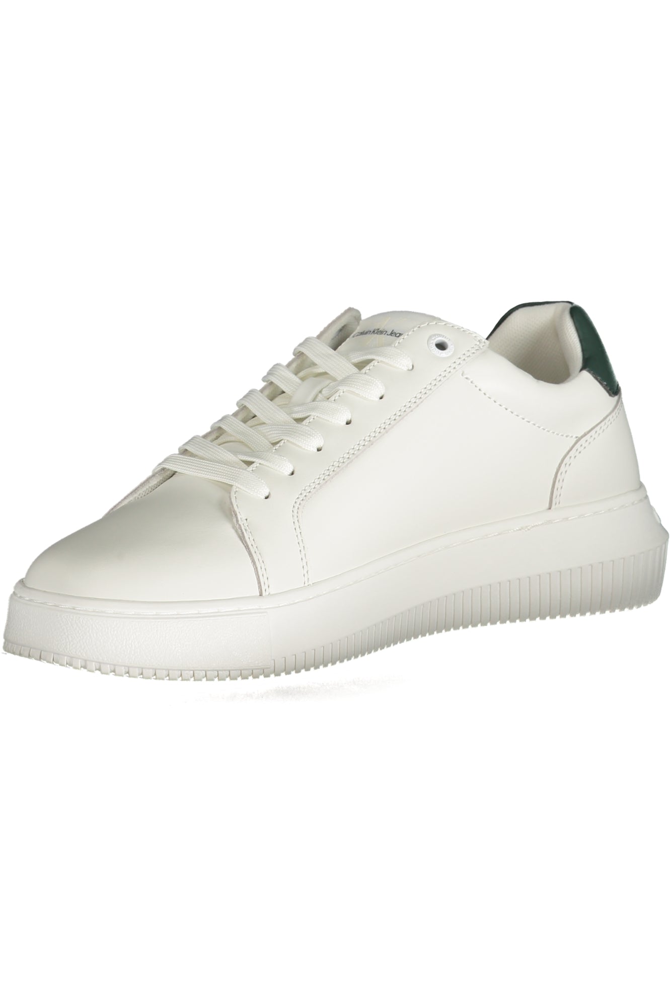 CALVIN KLEIN Herren Sneaker – Sportschuh mit Schnürsenkern Weiß