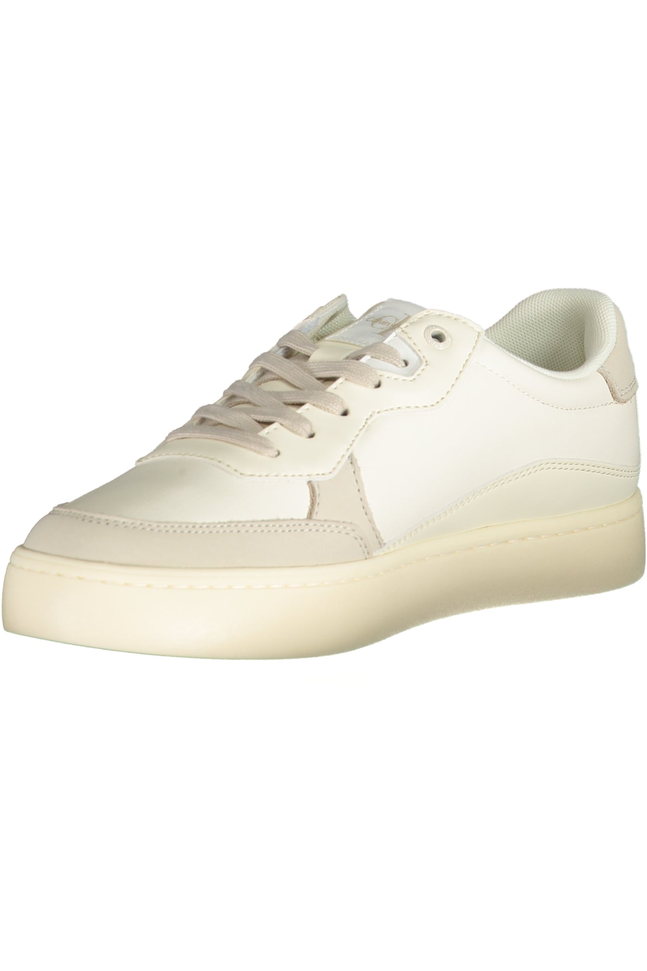 CALVIN KLEIN Herren Sneaker – Sportschuh mit Schnürsenkern Weiß