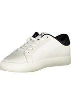 CALVIN KLEIN WEISSE HERREN-SPORTSCHUHE