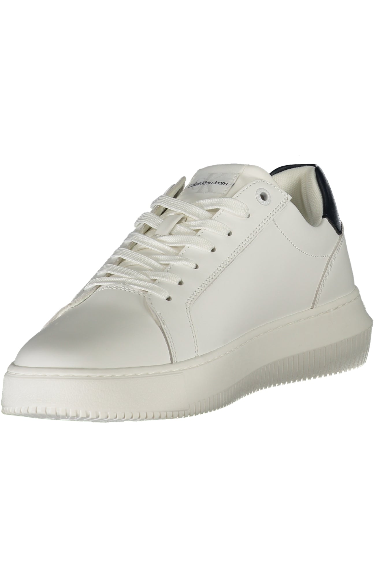 CALVIN KLEIN Herren Sneaker – Sportschuh mit Schnürsenkern Weiß