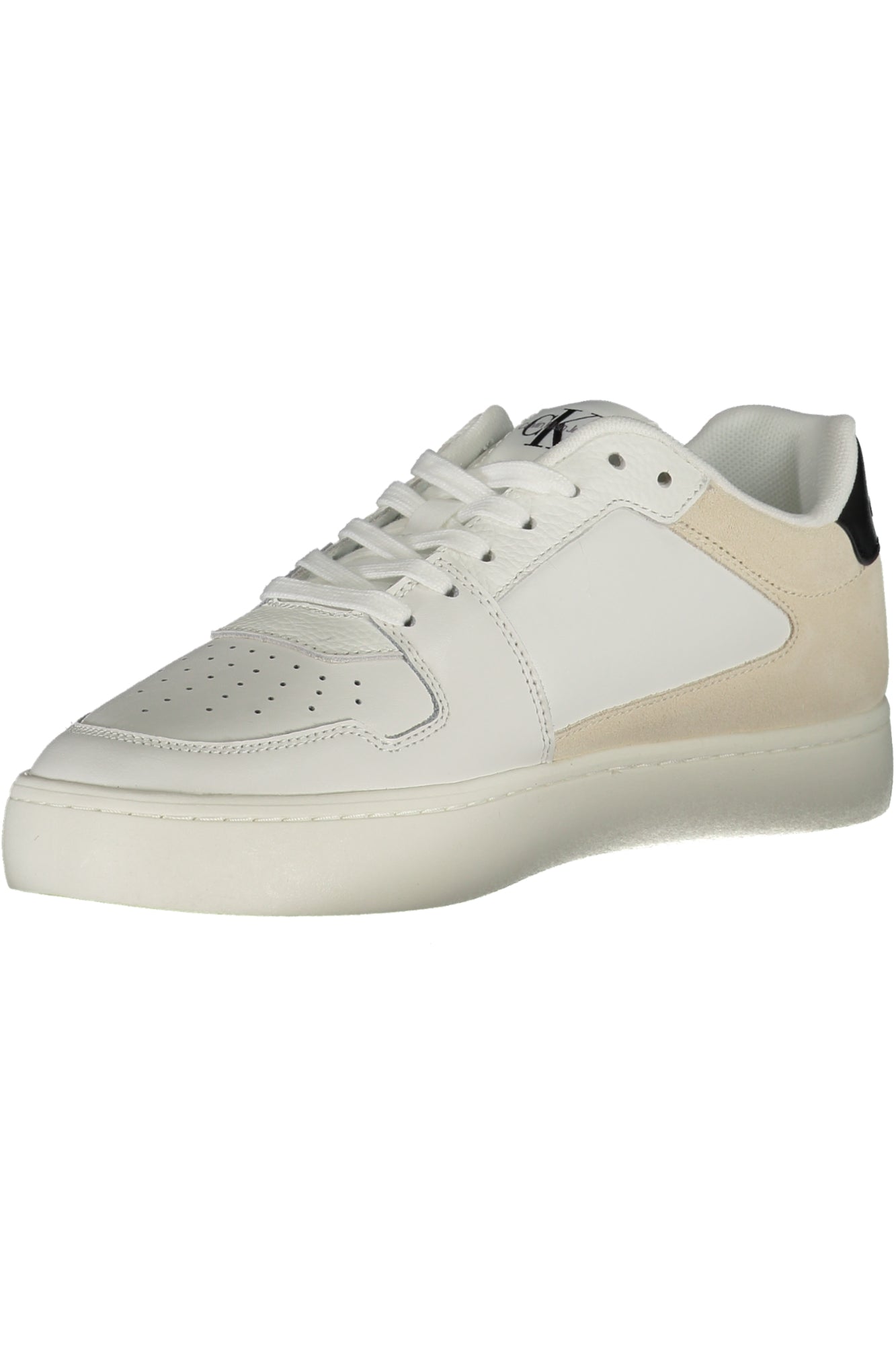 CALVIN KLEIN WEISSE HERREN-SPORTSCHUHE