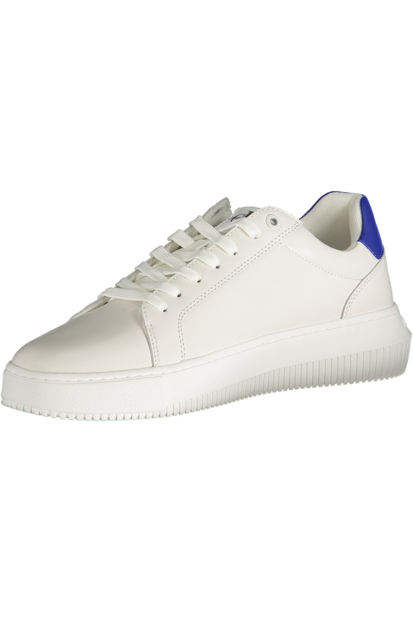 CALVIN KLEIN Herren Sneaker – Sportschuh mit Schnürsenkern Weiß