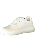 CALVIN KLEIN WEISSE HERREN-SPORTSCHUHE