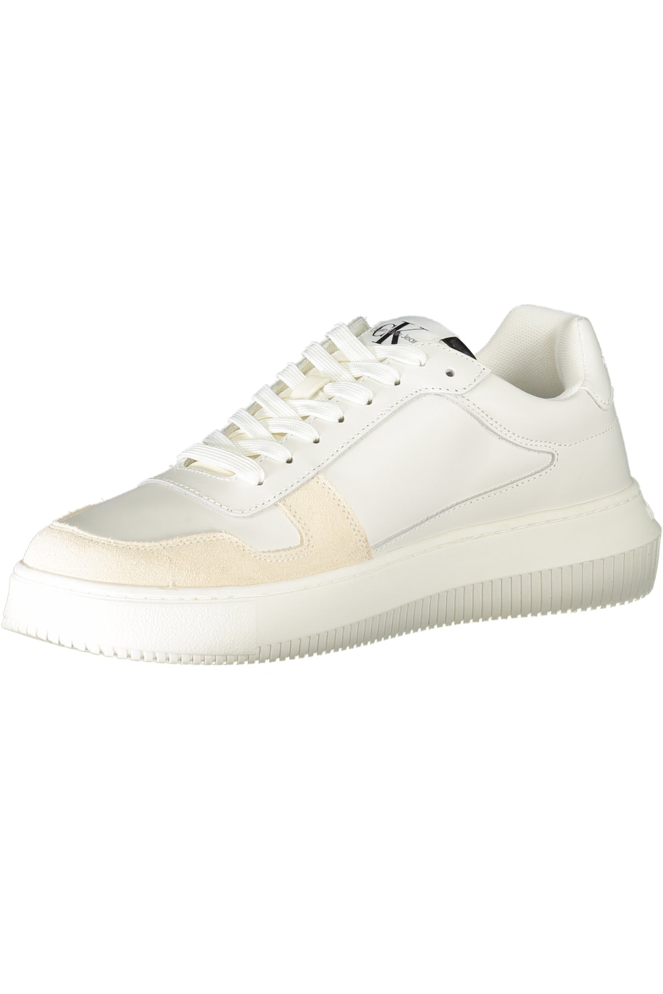 CALVIN KLEIN WEISSE HERREN-SPORTSCHUHE