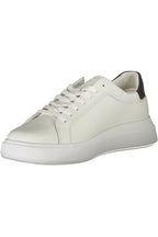 CALVIN KLEIN WEISSE HERREN-SPORTSCHUHE