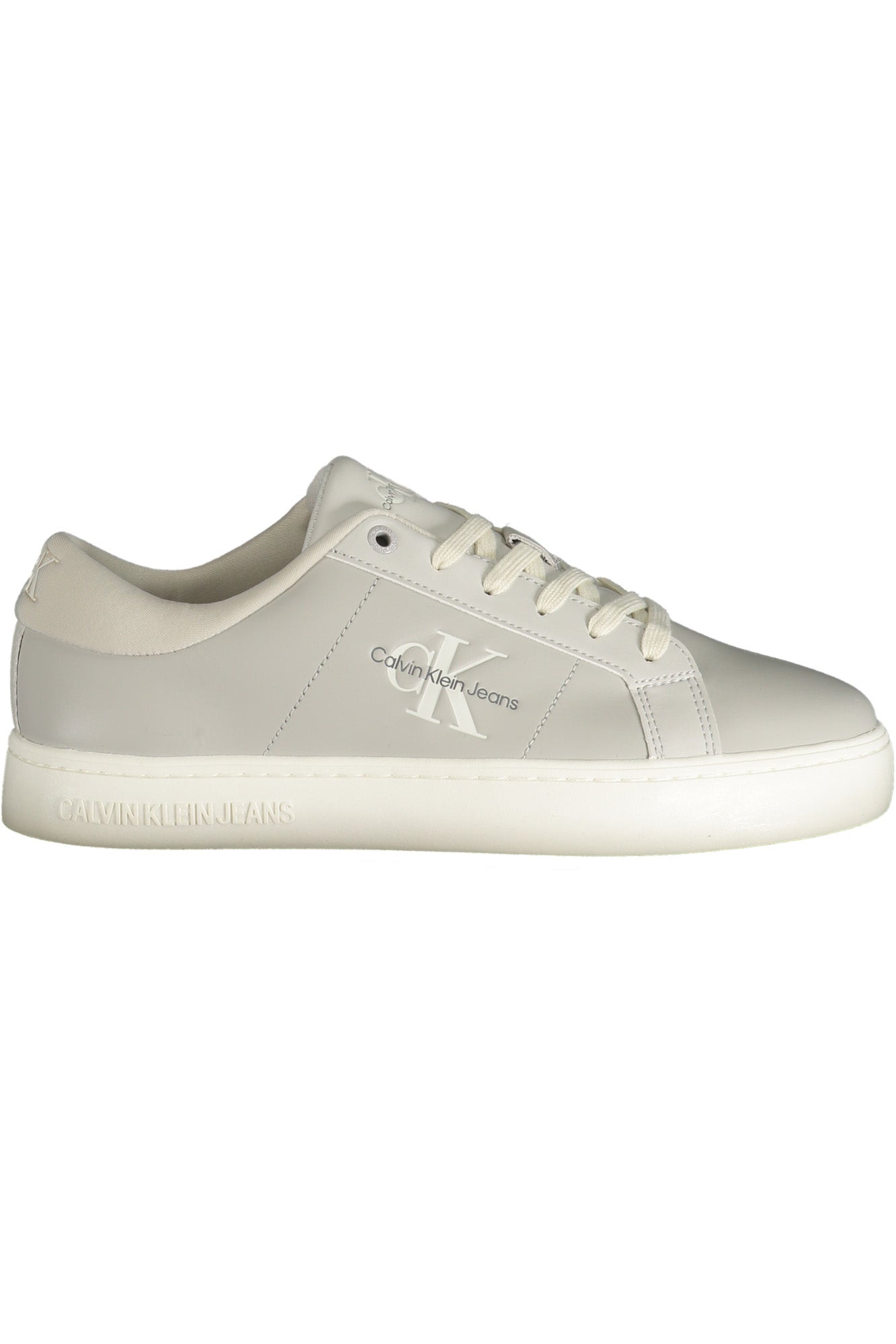 CALVIN KLEIN Herren Sneaker – Sportschuh mit Schnürsenkern Grau
