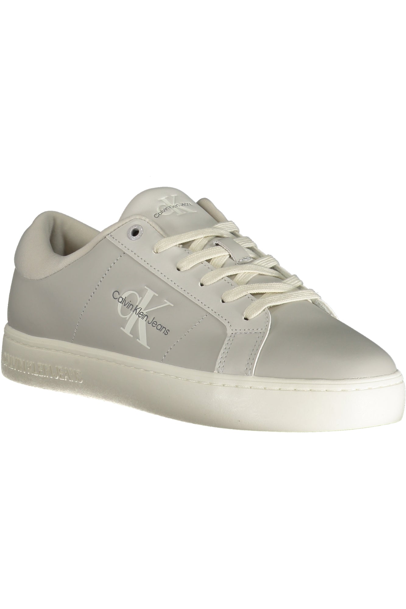 CALVIN KLEIN Herren Sneaker – Sportschuh mit Schnürsenkern Grau