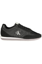 CALVIN KLEIN HERREN-SPORTSCHUHE, SCHWARZ