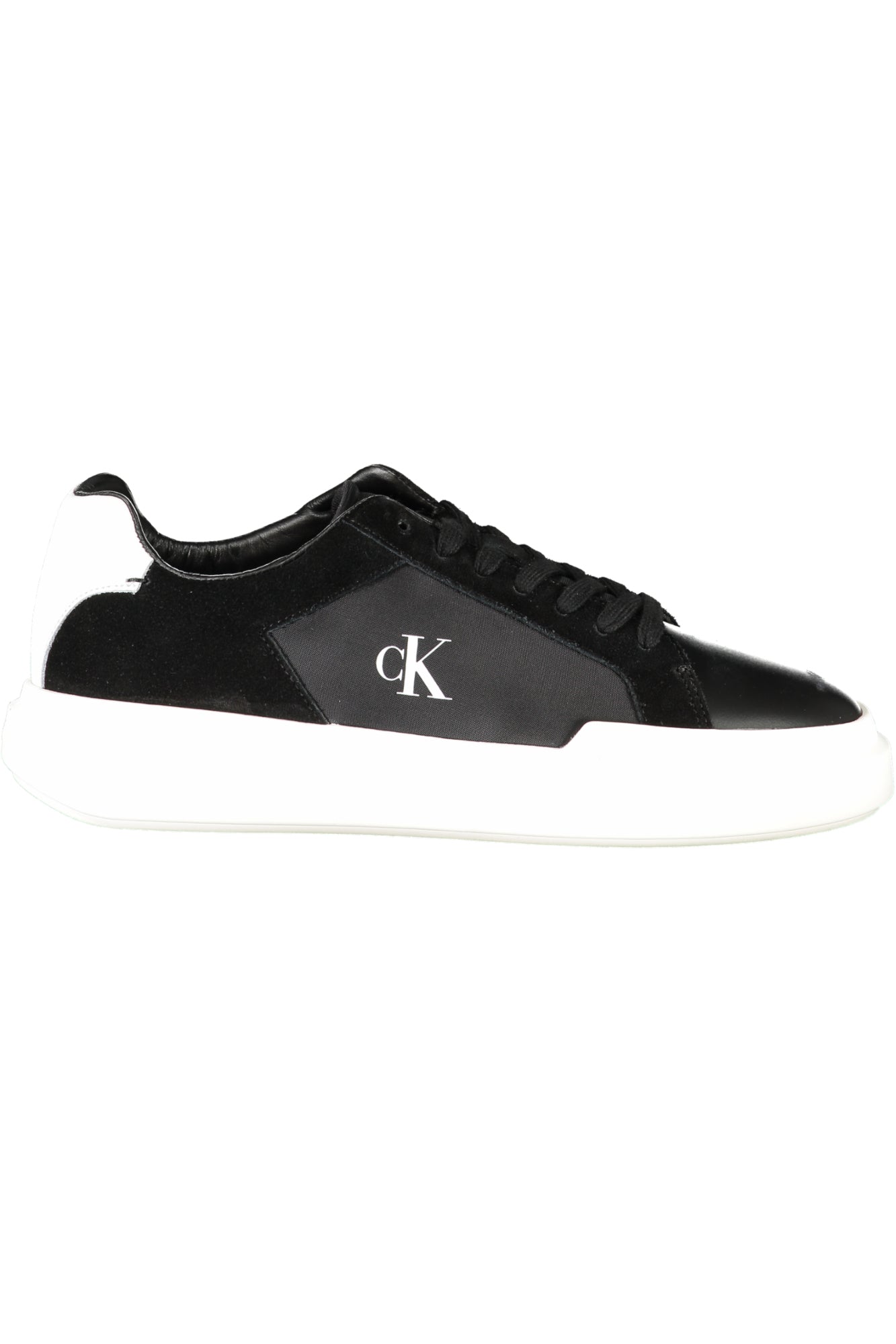 Calvin Klein Herren Weisse Sportschuhe Schwarz