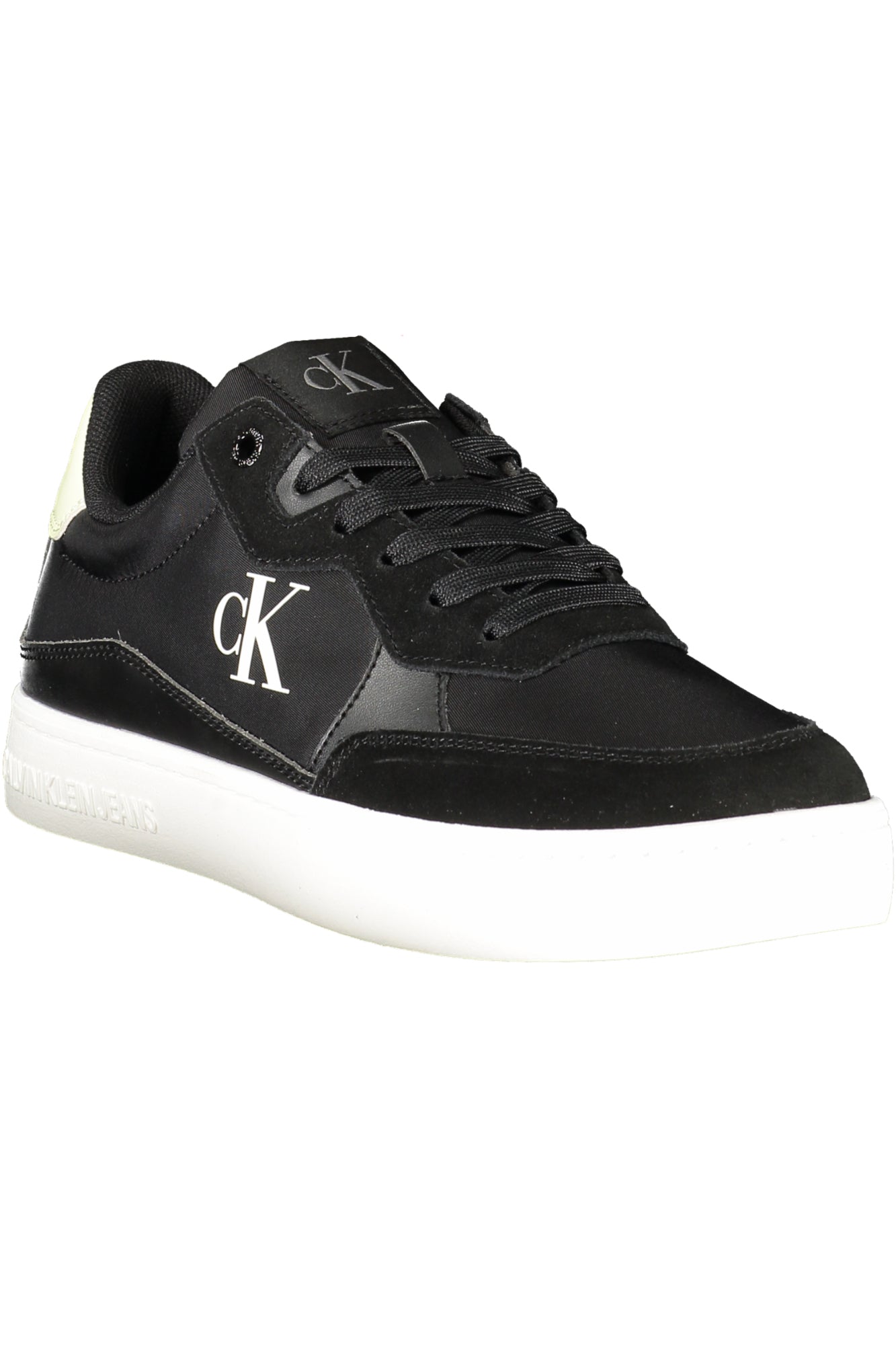 Calvin Klein Sneaker Herren – Weiße Sportschuhe mit Logo-Details für Herbst/Winter Schwarz