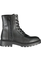 CALVIN KLEIN SCHWARZER DAMENSCHUHSTIEFEL