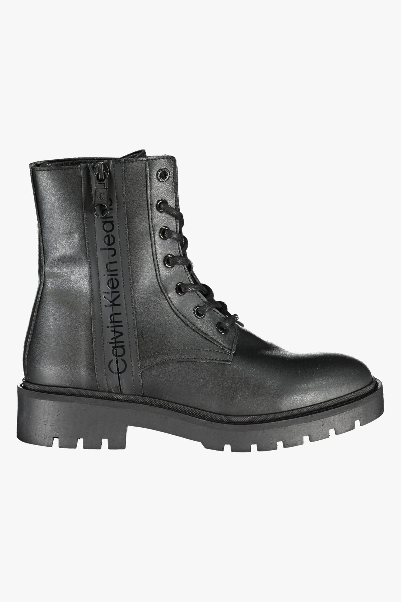 Calvin Klein Schwarzer Damenschuhstiefel Schwarz