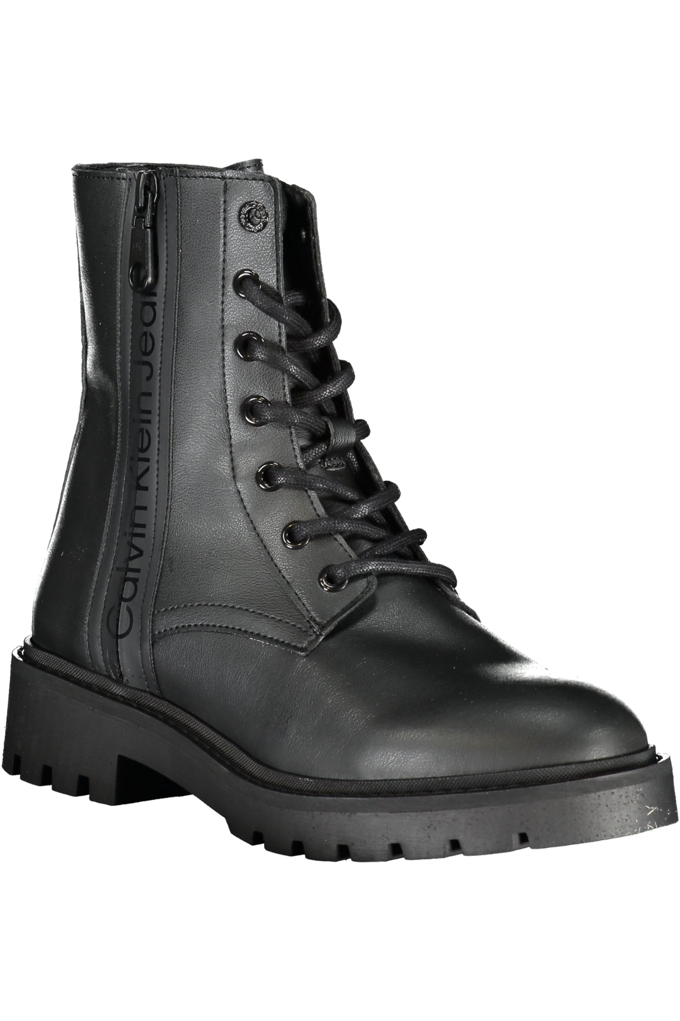 Calvin Klein Schwarzer Damenschuhstiefel Schwarz
