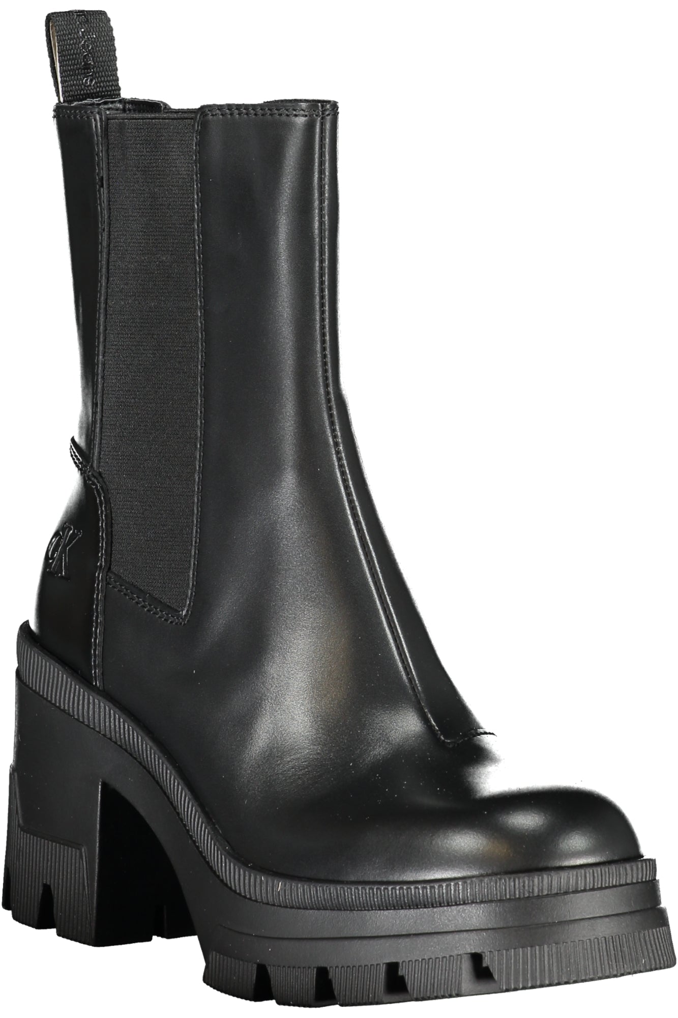 CALVIN KLEIN SCHWARZER DAMENSCHUHSTIEFEL