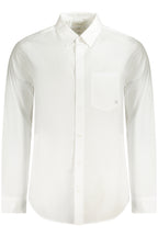 CALVIN KLEIN LANGARMSHIRT HERREN WEISS