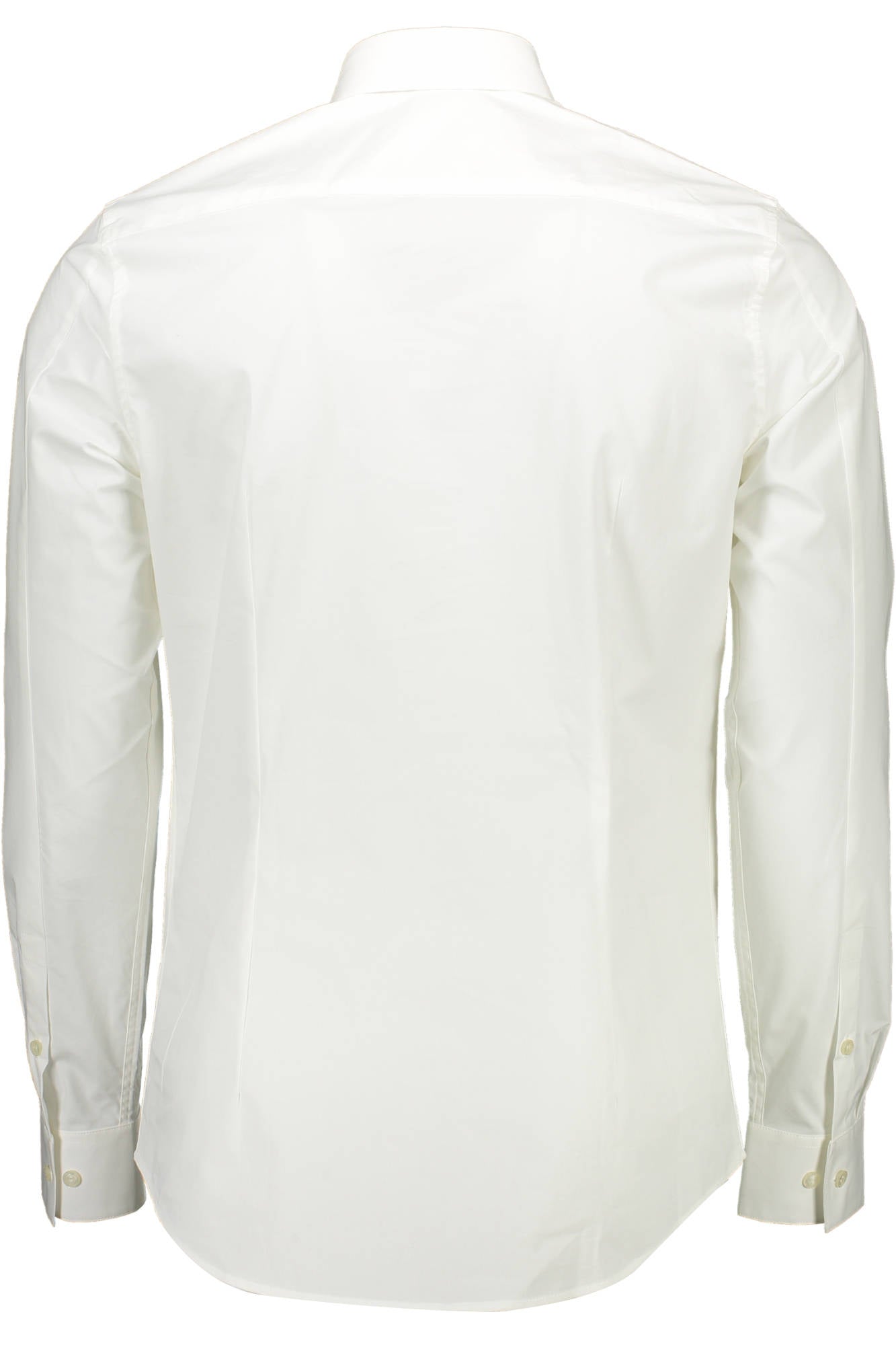CALVIN KLEIN WHITE LONG-SLIPED SHIRT FOR MEN Secondary image