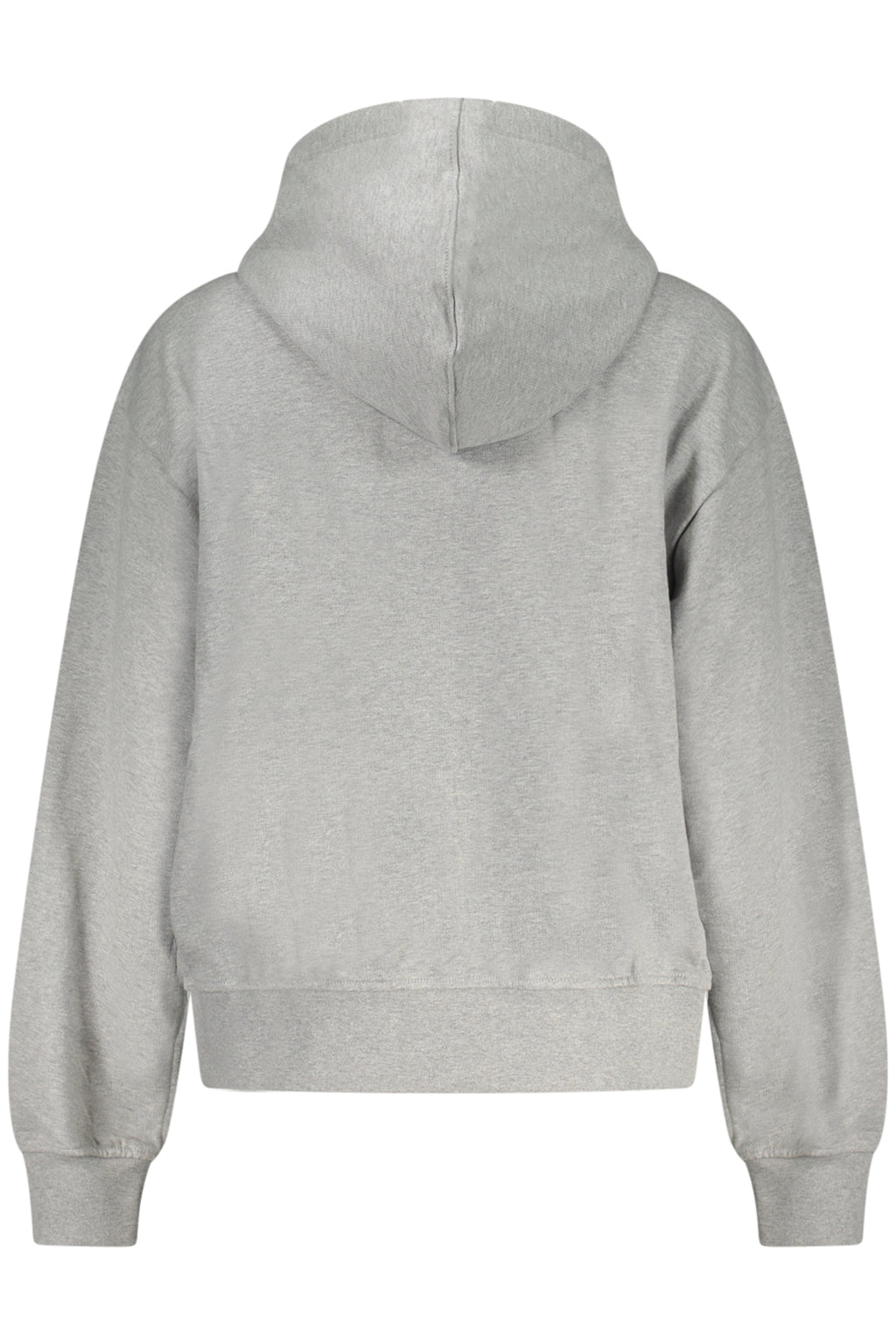 CALVIN KLEIN DAMEN-SWEATSHIRT MIT REISSVERSCHLUSS, GRAU