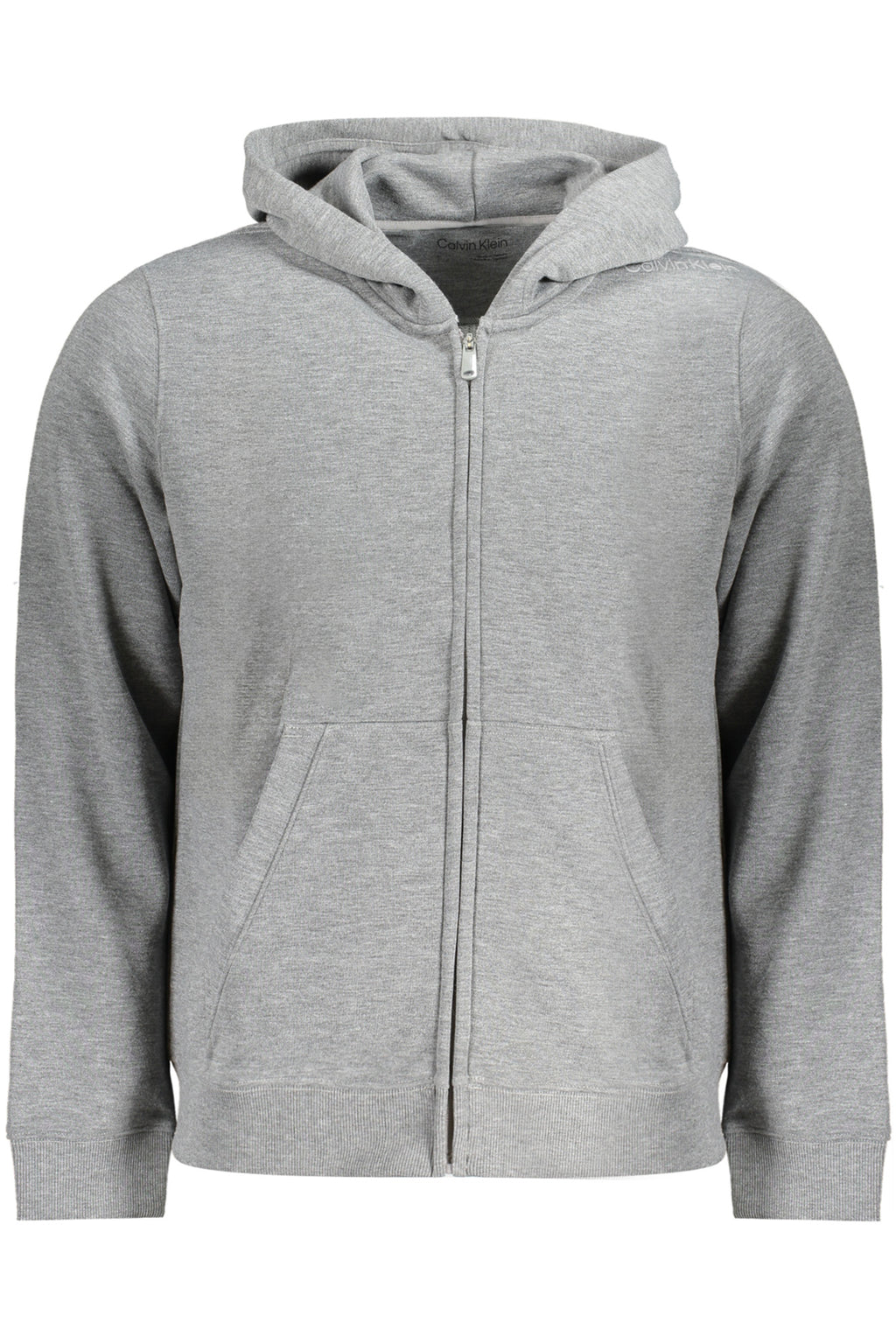 CALVIN KLEIN HERREN-SWEATSHIRT MIT GRAUEM ZIP