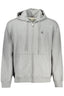 CALVIN KLEIN Herren-Sweatshirt mit Reißverschluss, Grau