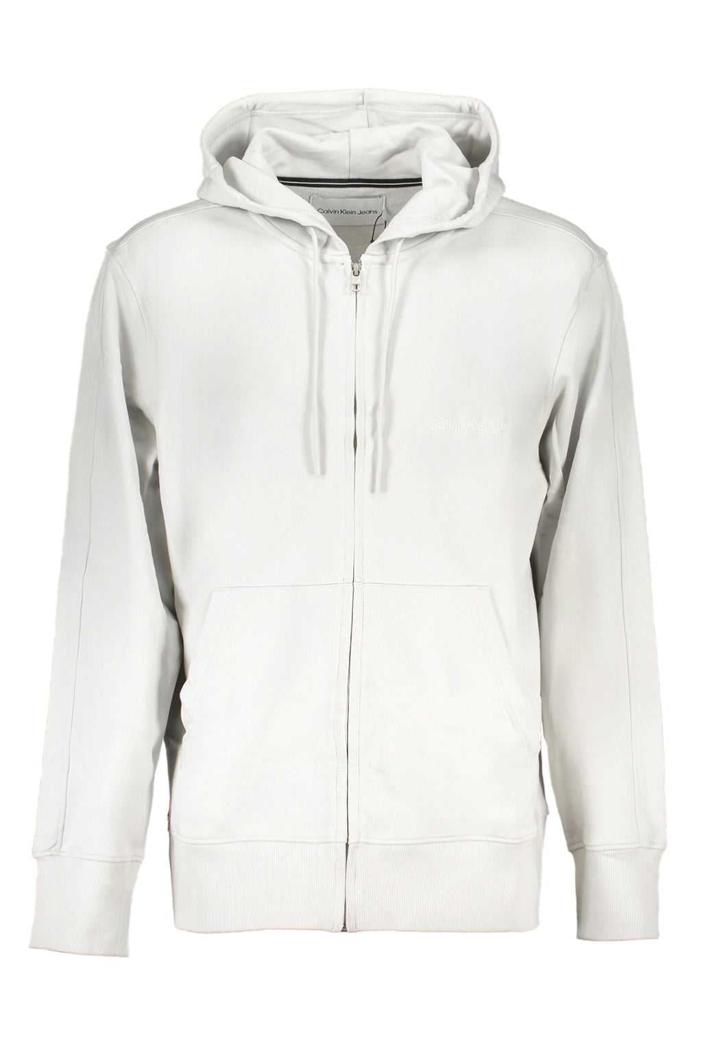 CALVIN KLEIN HERREN-SWEATSHIRT MIT GRAUEM ZIP