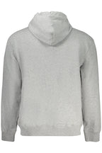 CALVIN KLEIN Herren-Sweatshirt mit Reißverschluss, Grau