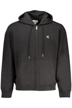 CALVIN KLEIN HERREN SCHWARZES SWEATSHIRT MIT REISSVERSCHLUSS
