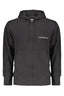 CALVIN KLEIN HERREN-SWEATSHIRT MIT SCHWARZEM ZIP