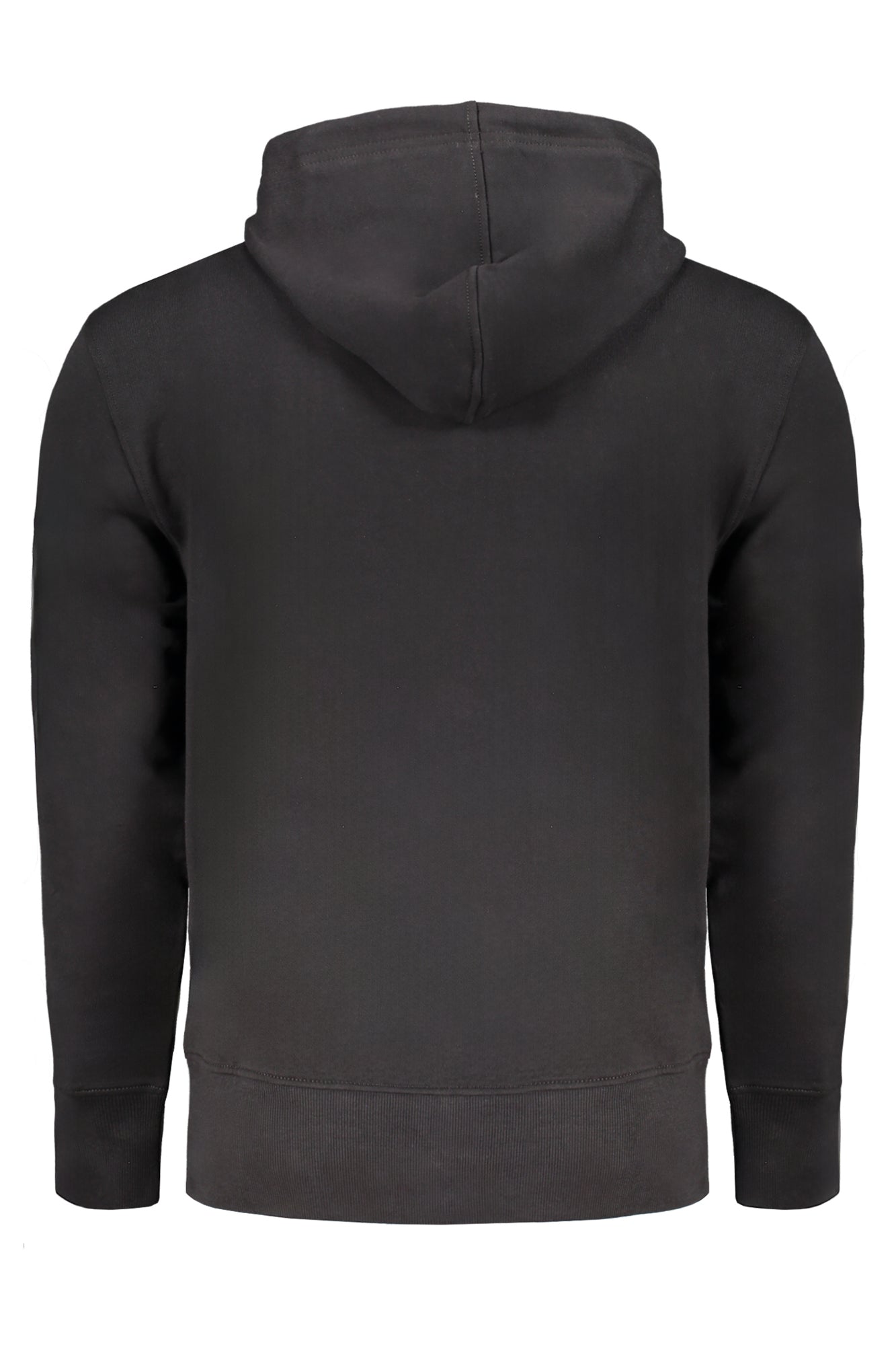 Calvin Klein Herren-Sweatshirt Mit Grauem Zip Schwarz