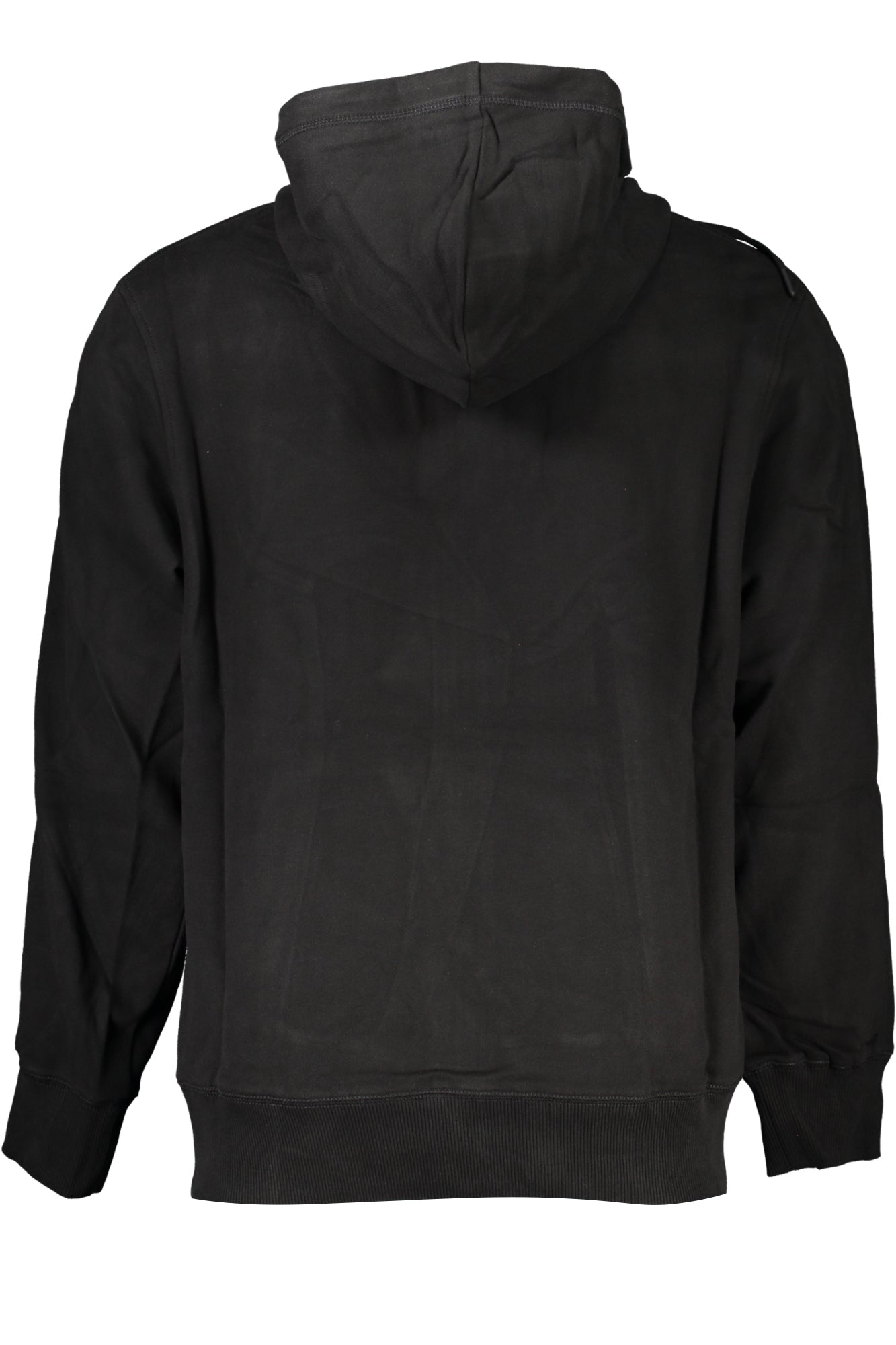Calvin Klein Sweatshirt Herren mit Reißverschluss – Kapuzenpullover aus Baumwolle Schwarz