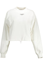 CALVIN KLEIN SWEATSHIRT OHNE REISSVERSCHLUSS DAMEN WEISS