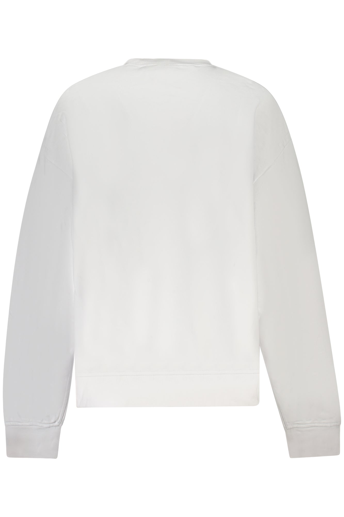 CALVIN KLEIN Sweatshirt Damen Grau – Gebürstet, Rundhalsausschnitt | soulluna Weiß