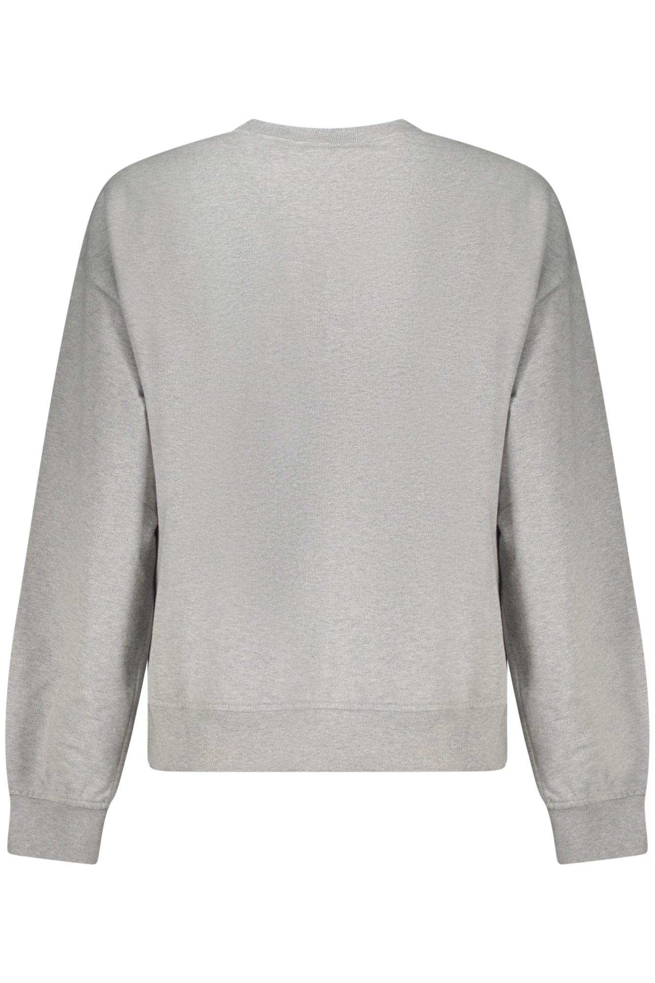 CALVIN KLEIN Sweatshirt Damen Grau – Gebürstet, Rundhalsausschnitt | soulluna Grau