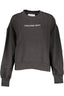 CALVIN KLEIN DAMEN-SWEATSHIRT MIT REISSVERSCHLUSS SCHWARZ