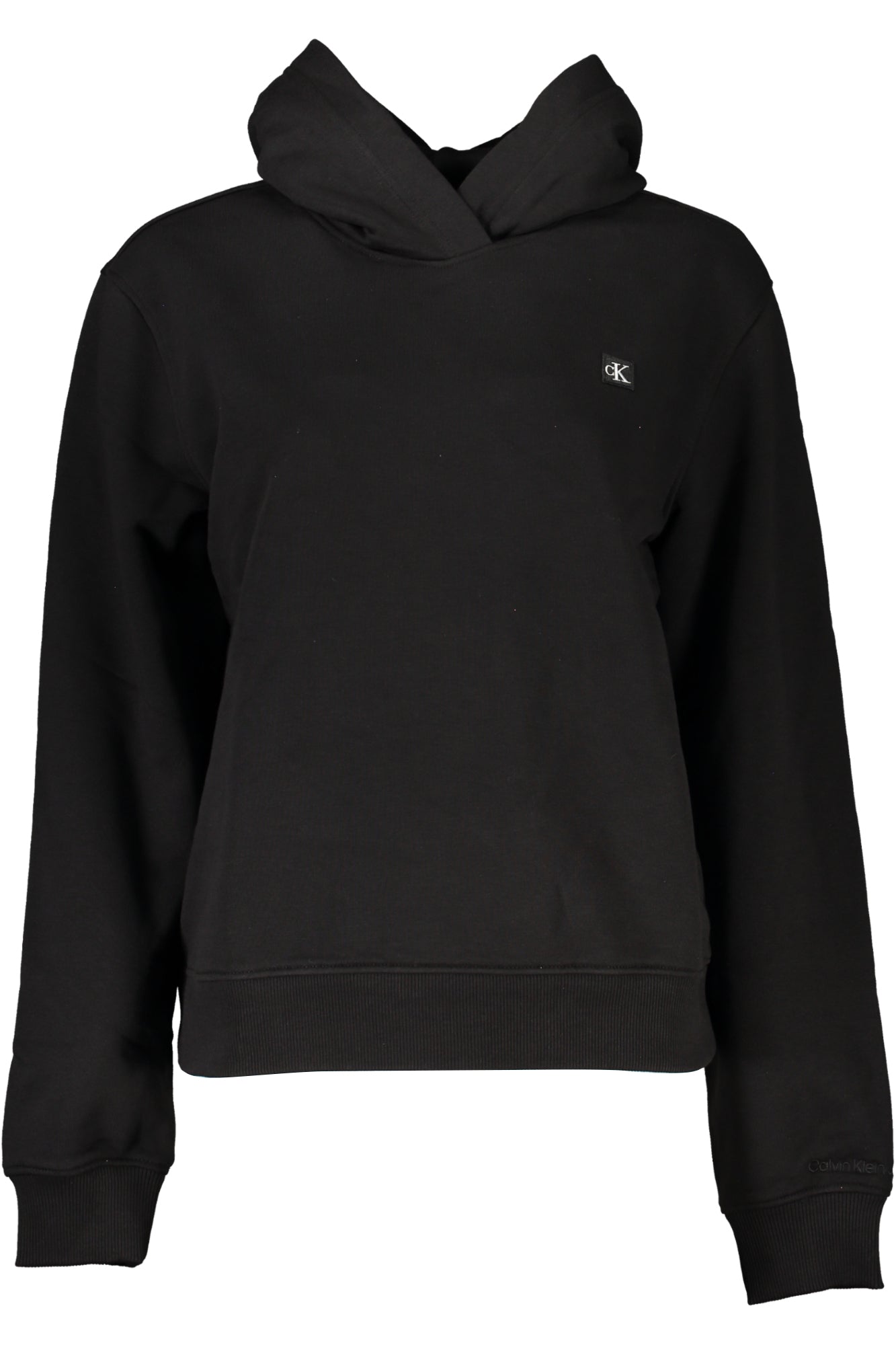 CALVIN KLEIN DAMEN-SWEATSHIRT MIT REISSVERSCHLUSS SCHWARZ Hauptbild