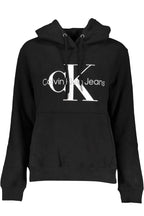 CALVIN KLEIN DAMEN-SWEATSHIRT MIT REISSVERSCHLUSS SCHWARZ