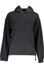 CALVIN KLEIN DAMEN SWEATSHIRT OHNE REISSVERSCHLUSS SCHWARZ