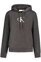 CALVIN KLEIN SWEATSHIRT OHNE REISSVERSCHLUSS DAMEN SCHWARZ
